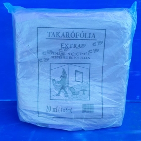 Takarófólia 4x5 méter extra- járható