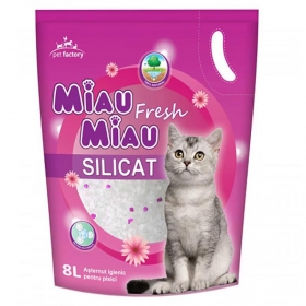 Macska alom Miau silicat 3,8 liter illatmentes