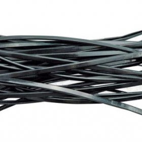 Kötöző - kábelkötegelő 142x2,5mm 100 darab/csomag fekete